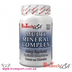 Витамины и комплексы Multimineral Complex (100 таб) - спортивное питание