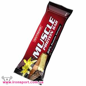 Батончики і напої Muscle Protein bar (55 г) - спортивне харчування