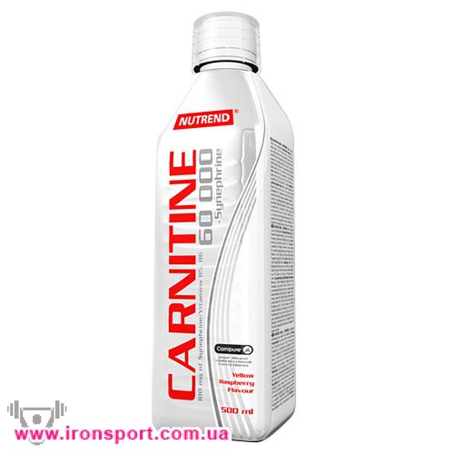 Для схуднення, карнітин Carnitine 60000 + synephrine (500 мл) - спортивне харчування