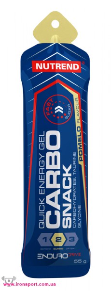 Энергетики CARBOsnack (55 г) пакетик - спортивное питание