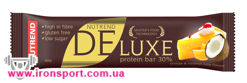 Батончики и напитки Deluxe protein bar (60 г) - спортивное питание