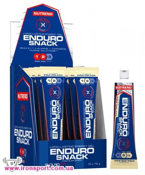 Енергетики ENDUROsnack (75 г) - спортивне харчування