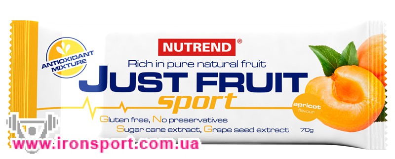 Батончики и напитки Just Fruit Sport (70 г) - спортивное питание