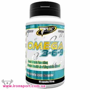 Вітаміни та комплекси Omega 3-6-9 (60 кап) - спортивне харчування