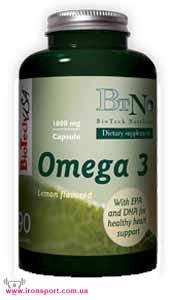 Вітаміни та комплекси Omega 3 (90 кап) - спортивне харчування