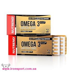 Витамины и комплексы Omega 3 Plus Softgel Caps(120 кап) - спортивное питание