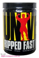 Для схуднення, карнітин Ripped fast (120 кап) - спортивне харчування