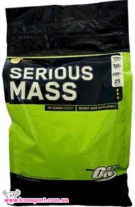 Гейнеры Serious Mass (5,4 кг) - спортивное питание