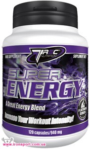 Енергетики Super Energy (60 кап) - спортивне харчування