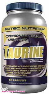 Аминокислоты Taurine (90 кап) - спортивное питание