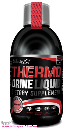Для схуднення, карнітин Thermo Drine Liquid (500 мл) - спортивне харчування