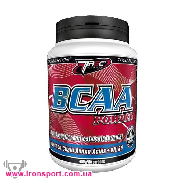 Амінокислоти BCAA Powder (400 г) - спортивне харчування