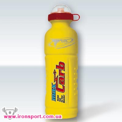 Спортивні аксесуари Бутылка для напоїв жовта (0,7 л) - спортивне харчування