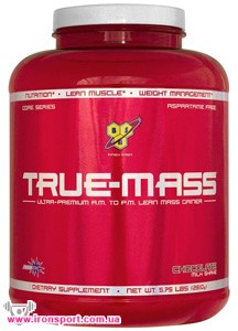 Гейнери True-Mass (2610 г) - спортивне харчування