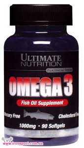 Вітаміни та комплекси Omega 3 (180 кап) - спортивне харчування
