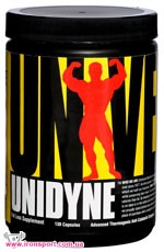 Для схуднення, карнітин Unidyne (130 кап) - спортивне харчування