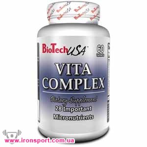 Витамины и комплексы Vita Complex (60 таб) - спортивное питание