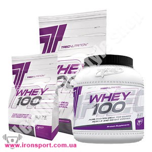 Протеины Whey 100 (900 г) - спортивное питание