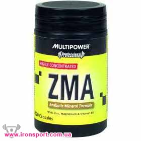 Витамины и комплексы ZMA (120 кап) - спортивное питание