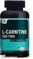 Для схуднення L-Carnitine 500 Tabs (30 піг)